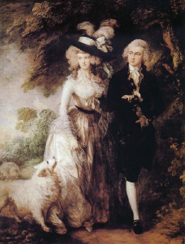 Thomas Gainsborough The Morning Walk oil painting picture